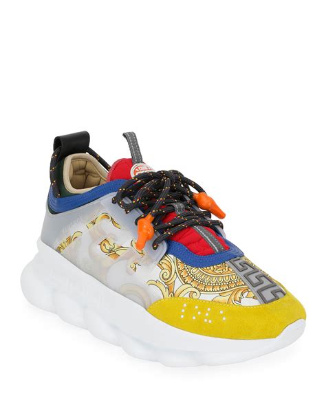 buy versace chain reaction sneaker|versace chain reaction sneakers price.